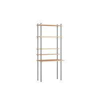 MOEBE Moebe shelving system s.200.1.D Chêne-noir