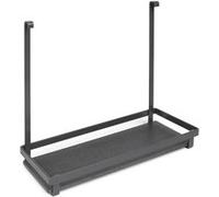 Emuca - Étagère pour Les ustensiles de Cuisine, étagère à Suspendre, Acier, Gris Anthracite.