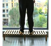 Étagère pour Plantes de Rebord de Fenêtre Rallonge de Rebord de Fenêtre en Bois Robuste, Étagère Amovible pour Plantes Sur Rebord de Fenêtre de Balcon(80x25cm(31x10in))