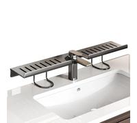 Étagère Rangement au Dessus de l'Évier, Organisateur Multifonction Étanche | Fournitures de Cuisine et Salle de Bain, Porte Accessoire pour Robinet, Éponge, Savon, Flacon de Shampoing, Brosse à Dents