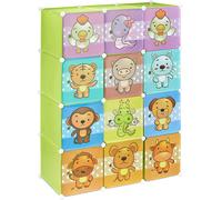 Helloshop26 Étagère cube enfant - Vert