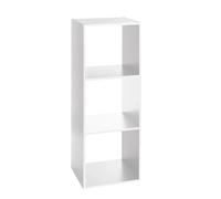 5five Étagère rectangulaire Mix – 3 cases – H. 100,5 cm – Blanc