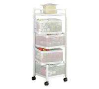 Étagère rotative multi-couche pour fruits de cuisine et nizer avec capacité Lar Capaci pour ac Chili Peppers Cabba et plus encore - Design peu encombrant