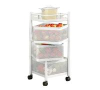 Étagère rotative multi-couche pour fruits de cuisine et nizer avec capacité Lar pour piments ac Cabba - Design peu encombrant