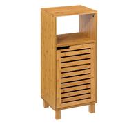 Etagère salle de bain Sicela en bambou - L. 33 x H. 80 cm - Marron