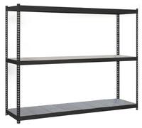 Etagère Sans Vis Ecoforte 1504-3 Metal Antracite/galva Antracite/galva 2000x1500x450 - Simonrack