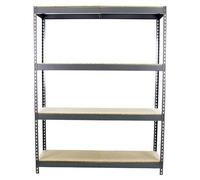 Etagère Sans Vis Ecoforte 1506-4 Metal Gris/galva Gris/galva 2000x1500x600 - Simonrack