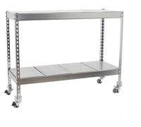 Etagère Sans Vis Ecoforte Mob. 1504-2 Metal 900 Galva/galva Galvanisé 975x1500x450 - Simonrack