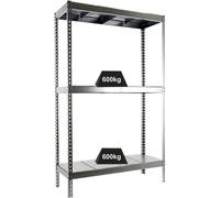 Etagère Sans Vis Simonforte 1806-3 Metal Galva/galva Galvanisé 2000x1800x600 - Simonrack