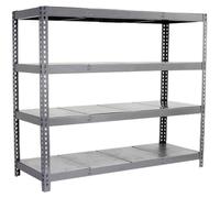 Etagère Sans Vis Simonforte 2406-4 Metal Gris/galva Gris/galva 2000x2400x600 - Simonrack