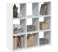 vidaXL Étagère séparatrice Blanc 102x29x103,5 cm