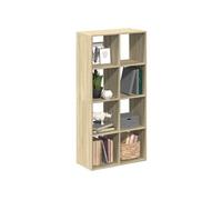 vidaXL Étagère séparatrice de pièce chêne Sonoma 69,5x29x137,5 cm