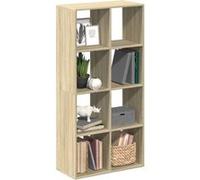 vidaXL Étagère séparatrice de pièce Chêne Sonoma 69,5x29x137,5 cm