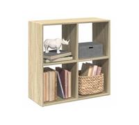 vidaXL Étagère séparatrice de pièce Chêne sonoma 69,5x29x69,5 cm Multicolore