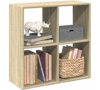 Vidaxl Étagère Séparatrice De Pièce Chêne Sonoma 69,5x29x69,5 Cm Multicolore
