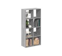 vidaXL Étagère séparatrice de pièce Sonoma gris 69,5×29×137,5 cm