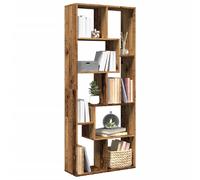 Étagère séparatrice vieux bois 67x25x161,5 cm - VidaXL