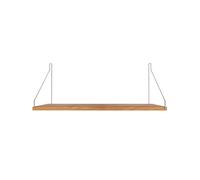 Étagère Simple 27x60 Chêne/Acier Inoxydable