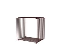 Montana Furniture – Étagère cube Panton Wire Single 34,8 x 34,8 x 25,7 cm noir/rouge