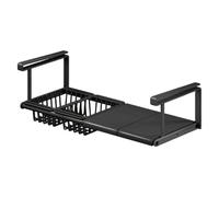 Étagère Sous Meuble de Cuisine - Support extensible sans perçage | Organisateur de rangement sous étagère - pour buanderie, salle de bain, cuisine, placard, dressing, garde-robe