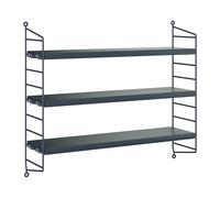 String Etagère murale String Pocket Nybro bleu