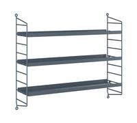 String Étagère String Pocket métal Sergel gris