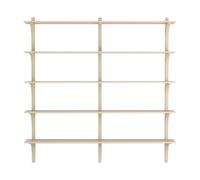Étagère Suédoise Levi 180, Grand, Aluminium/cendre