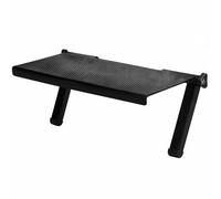 Étagère supérieure pour TV 32 x 16 cm | Support de Plateau supérieur avec Angle d'inclinaison réglable