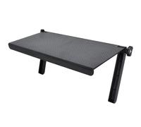 Étagère Supérieure TV, Écran Réglable Étagère Tablette Supérieure de Rangement, Pliable Moniteur TV Shelf Étagère pour Decodeur Écran Rack Moniteur pour TV Box, Routeur, Télécommande