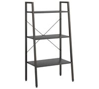 Étagère sur pied 3 niveaux Noir 56x35x108 cm