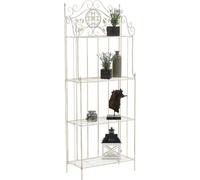 Étagère sur pied - étagère de stockage décorative - design pliable et durable | Couleur : Antiquités