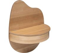 Etagère - Table de chevet - A fixer - 39x49cm - Tiroir intégré - Bois foncé - At