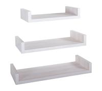 ÉTAGÈRES À MUR MODERNES LOT DE 3 PC CHÊNE IMPÉRIAL MOD. CALAMITA MAXI