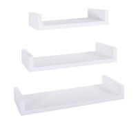 ÉTAGÈRES À MUR MODERNES LOT DE 3 PC MOD. CALAMITA MAXI