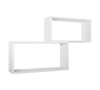 ÉTAGÈRES À MUR RECTANGULAIRES LOT DE 2 PC À CHOIX MOD. BISLUNGO