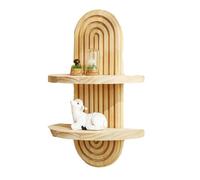 Étagères Boho | Étagères en bois pour décoration vintage baleine moderne bougeoir décoratif - Bougeoir moderne baleine antique support bibliothèque pour entrée, appartement, buanderie, bureau