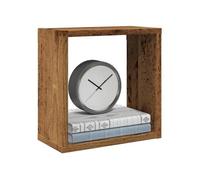 vidaXL Étagères cube murales 6 pièces vieux bois 30x15x30 cm, étagères flottantes