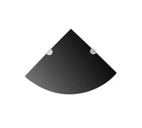 vidaXL Étagères d'Angle Noir