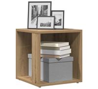 vidaXL Armoire d'angle chêne Artisanal 33x33x100 cm Bois d'ingénierie, étagère d'angle, bibliothèque, vitrine, étagère à Livres, Armoire