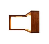 Étagères d'Angle Flottantes Organisateur rangement rustique en L avec | Étagère d'angle flottante en bois à fixer au mur pour Salon, Chambre, Cheminée, , Photos, Livres et