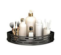 Étagères De Douche D'angle - 29,5 X 22 Cm, Organisateur De Rangement Mural Sans Perçage, Étagère De Douche Amovible Avec Crochets | Étagères De Salle De Bain Antirouille Avec Adhésif, Panier De Rangem