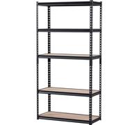 Étagères de stockage SucceBuy, 16" P x 36" L x 71,4" H, étagère de garage à 5 niveaux