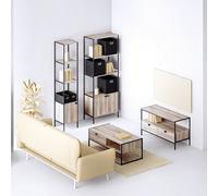 5five Bibliothèque Five simply smart 2 portes Naturel