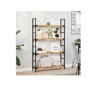 Etagères flottantes 4 pcs 100x20x4 cm acacia massif à l'huile, étagère murale, planche d'étagère, étagère murale de salle de bain 3279590
