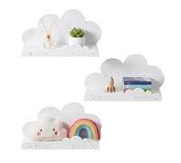 Étagères flottantes pour chambre d'enfant 3 pièces 29,5 x 34,8 x 15,0 centimètres