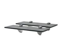 vidaXL Étagères Murales 2 pcs - Verre