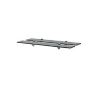 vidaXL Étagères murales 2 pcs Verre 70 cm