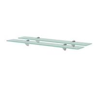 vidaXL Étagères murales flottantes 2 pcs Verre 70x20 cm 8 mm