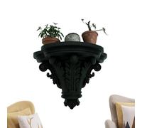 Étagères murales flottantes - MDF 19 x 9 x 13,3 cm, présentoir gothique vintage, étagère de rangement murale pour maison, bureau, appartement, ferme, hôtel, décoration, jardinière, livre, cadre photo,