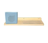 Étagères murales, support de rangement de jouets avec bandes métalliques | Étagères suspendues avec station de charge - Pour salon, cuisine, lieu de travail, dortoir, chambre d'enfant, garage, entrée